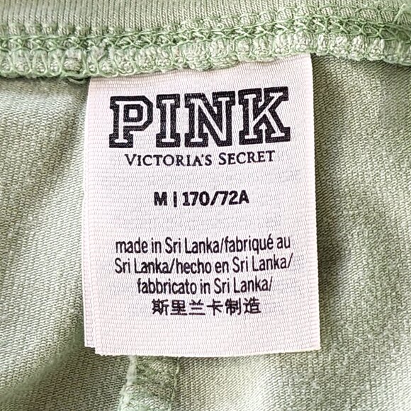 Pink by Victoria's Secret Skort Med Skirt Shorts Light Green Crossover V Waist - Picture 7 of 9
